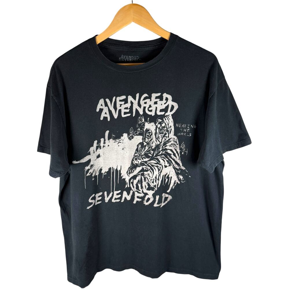 Avenged Sevenfold 2023 Honduras Tour Life Is But A Dream T-shirt Men’s XL - Punk